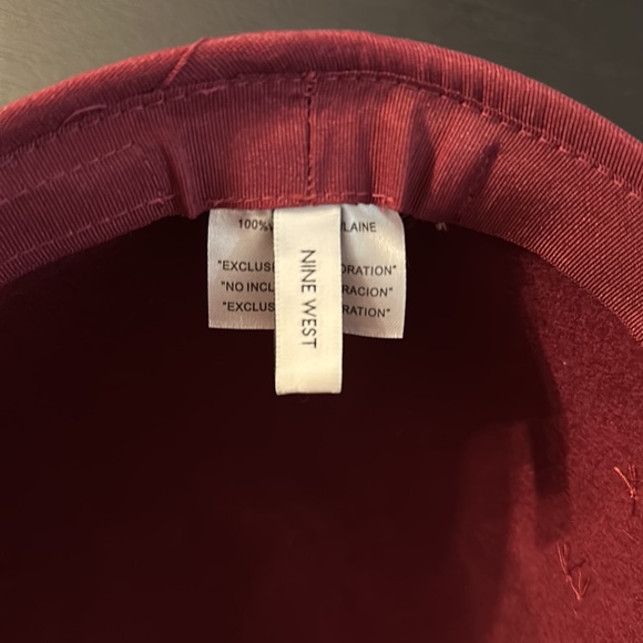 Nine West Purple Wool Hat - Picture 7 of 8